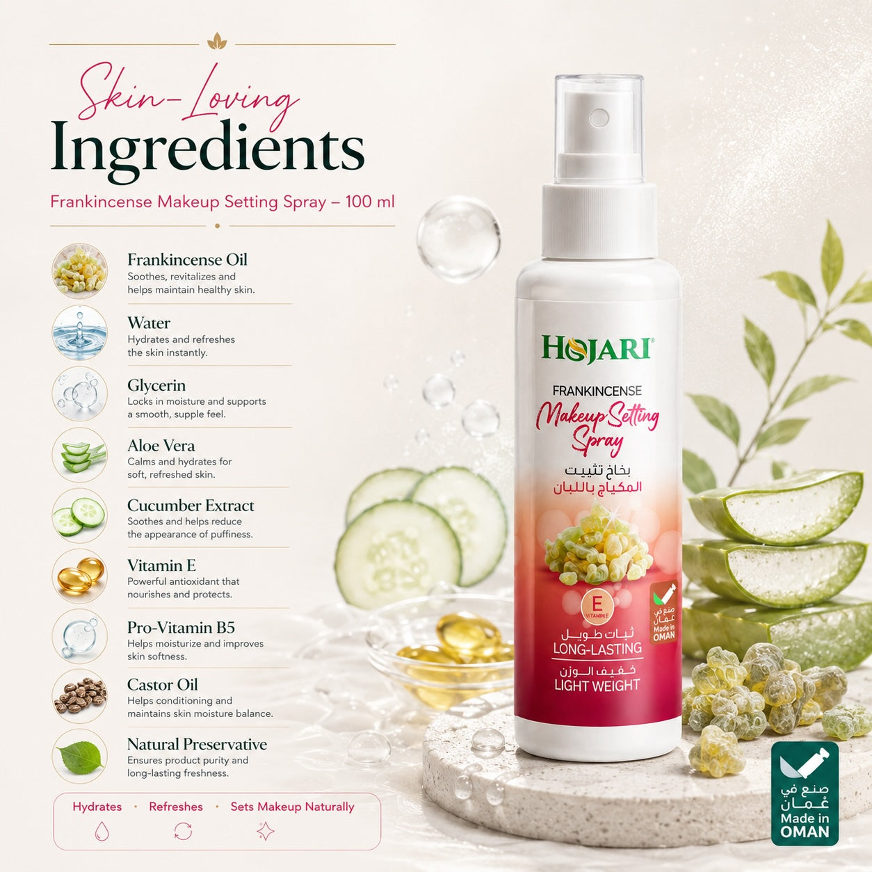 Frankincense Makeup Setting Spray
