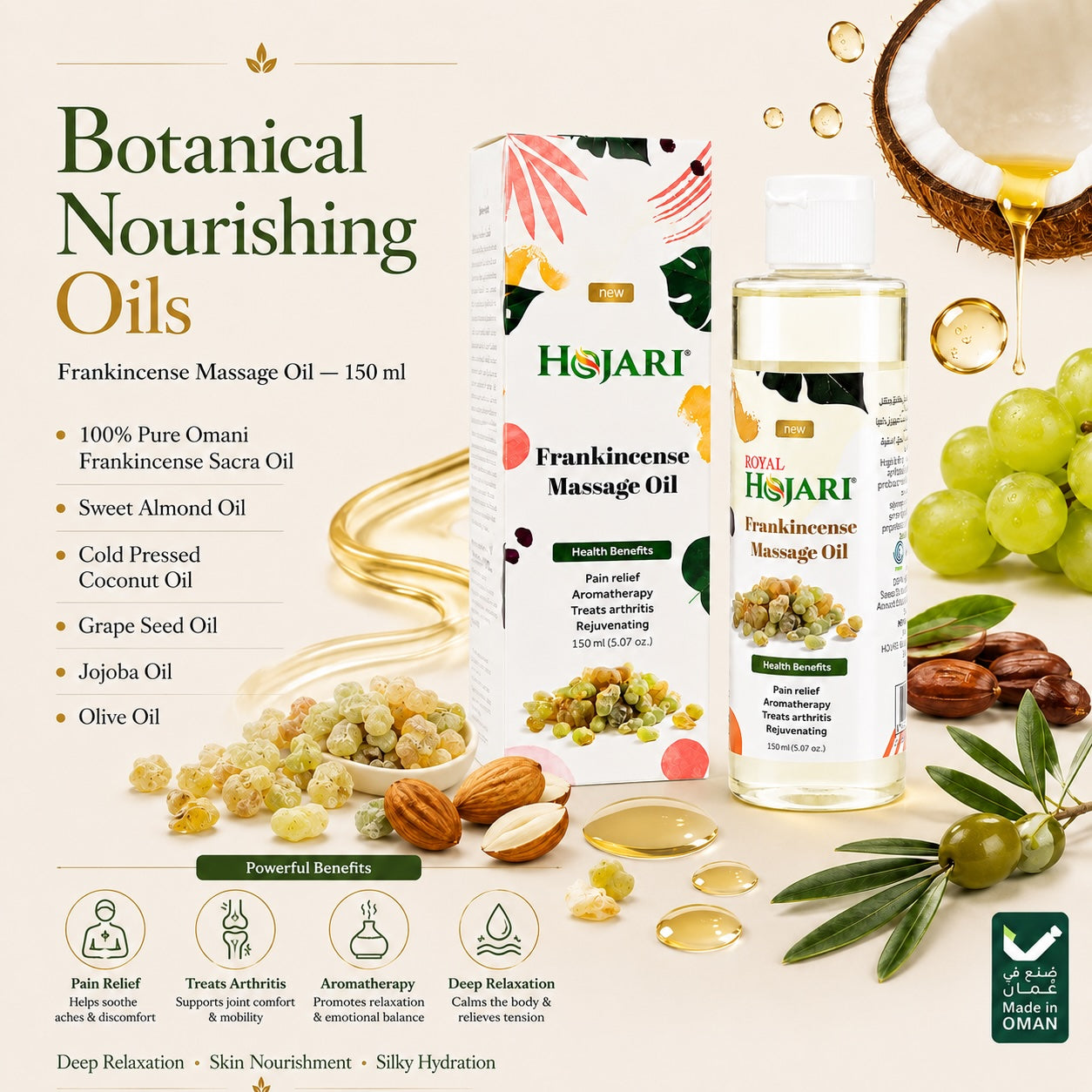 Frankincense Massage Oil