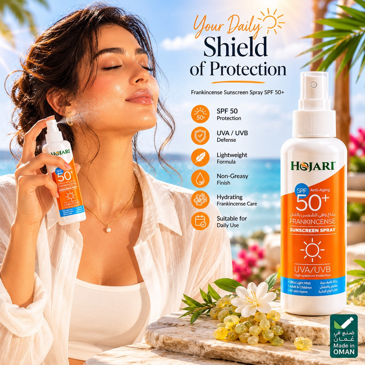 Frankincense Sunscreen Spray